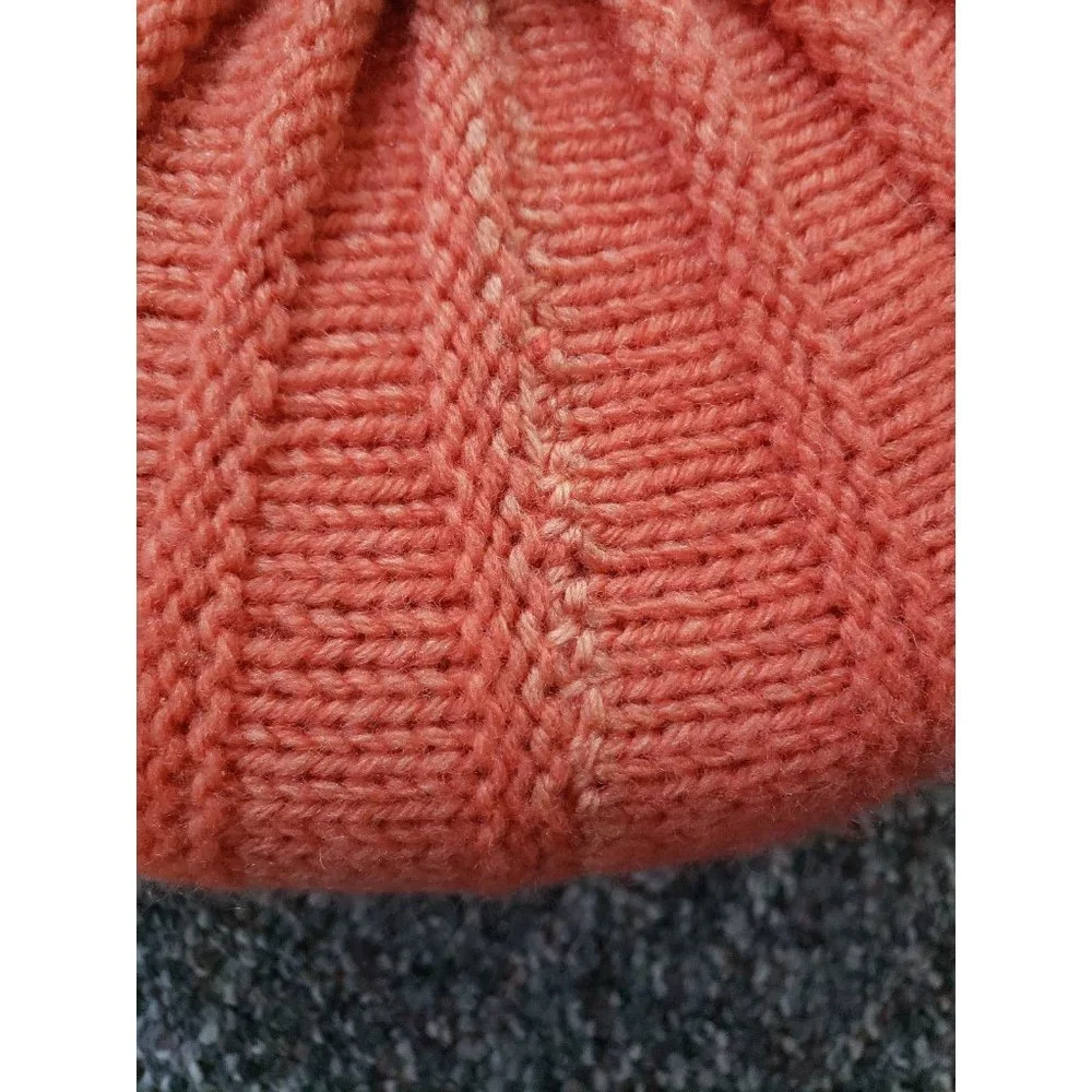 Vintage Coral‎ Round Accent Pillow